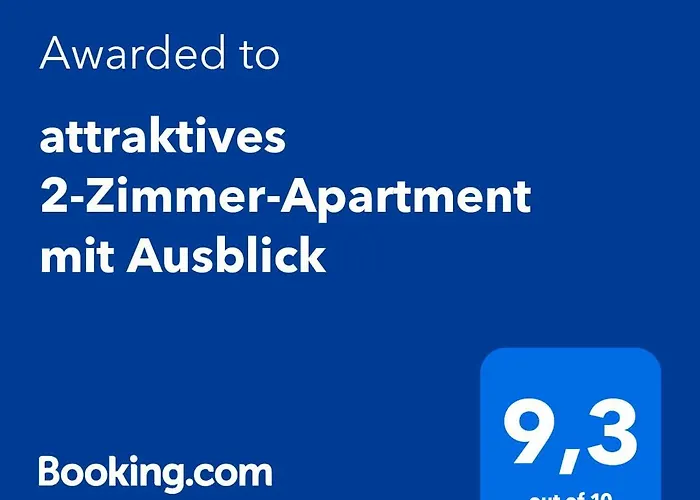 Attraktives 2-Zimmer-Apartment Mit Ausblick
